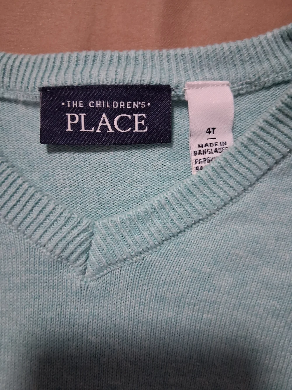 The Children's Place Mint Green Sweater Garanimals Tan Pants Boys Casual Set 4T